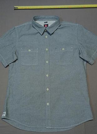 Комір 45 см  quiksilver сіра теніска   size l  100% cotton mid fit 
гудзики брендовані
