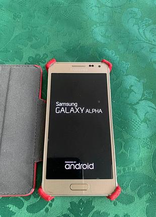 Samsung galaxy alpha.  телефон.