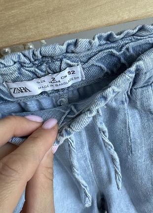 Шорти джинсові zara 4