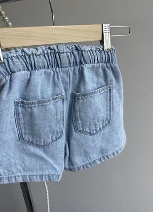 Шорти джинсові zara 3