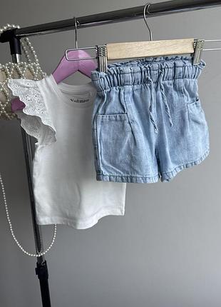 Шорти джинсові zara 5