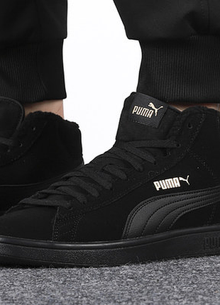 Оригинальные зимние ботинки-кроссовки puma smash v2 mid winter trainers (44р.28-28,5см.)