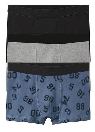Трусики-боксери набір 3 шт. для хлопчика pepperts by esmara kids 486969 158-164 см (12-14 years) різнобарвний