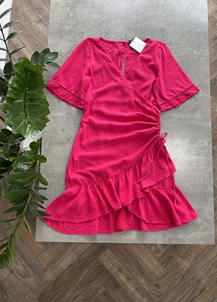 Zara сукня льон