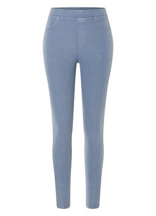 Джегінси приталеного крою для жінки esmara lycra® 504880 s блакитний