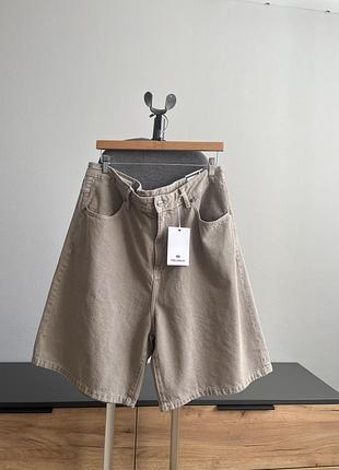 Pull&bear чоловічі джинсові шорти baggy(нові, оригінал)