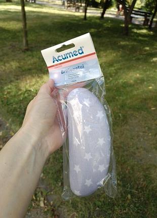 Новый жесткий чехол для очков acumed (немечашка)