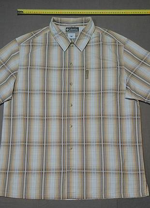 Воротник 47 см columbia клетчатая тенниска size l 100% cotton 
пуговицы брендированные