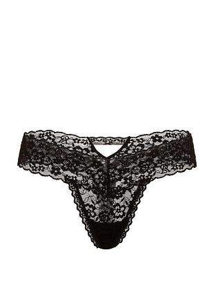 Трусики victoria's secret ажурні стрінги victoria's secret білизна victoria's secret