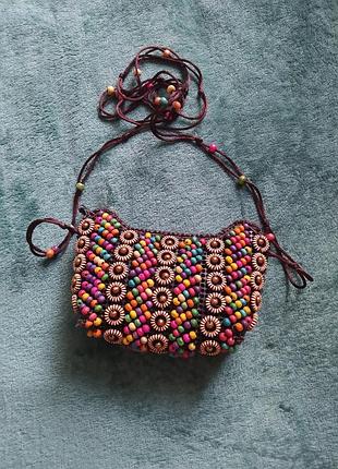 Сумочка маленька з бусинок