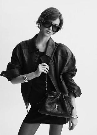Сумка ysl yves saint laurent чорна нова модель