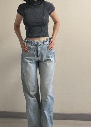Світлі baggy джинси