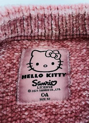 Кофта для дівчат на 1,5-2 роки hello kitty / бренд c&a 3