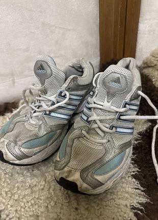 Кроссовки  сетка женские винтаж adidas response adiprene начала 2010-х годов