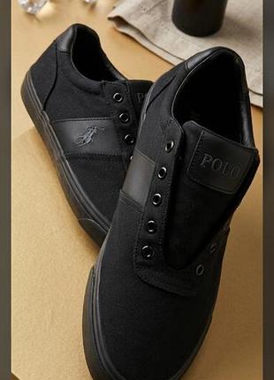 Класичні низькі кеди polo ralph lauren hanford.