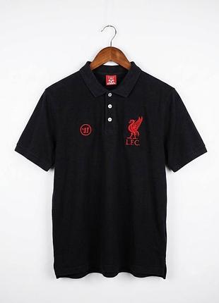 Поло liverpool fc warrior оригінал ексклюзивне лімітоване l-xl чорне ліверпуль
