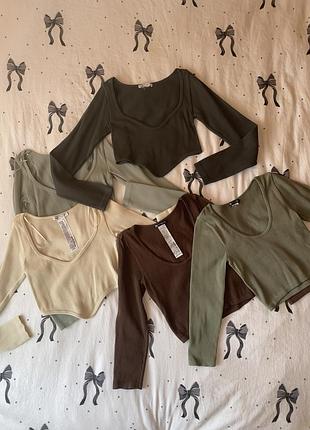 Топ zara / безшовний лонг zara