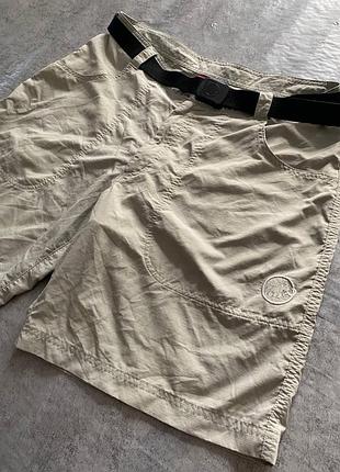 Трекінгові шорти mammut outdoor з ременем карго gorpcore