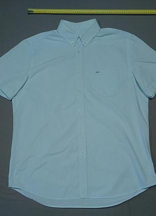 Воротник 43 см lacoste в клетку тенниска size 43 classic fit 
100% cotton