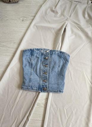 Топ бюст корсет pull & bear