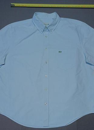 Воротник 44 см lacoste в полоску oxford тенниска size xl regular fit 
100% cotton