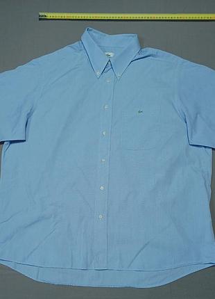 Воротник 46 см lacoste белая oxford тенниска size 46 пуговицы брендированные 
100% cotton