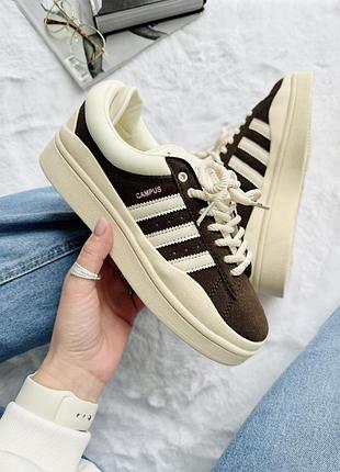 Adidas campus x bad bunny beige/brown