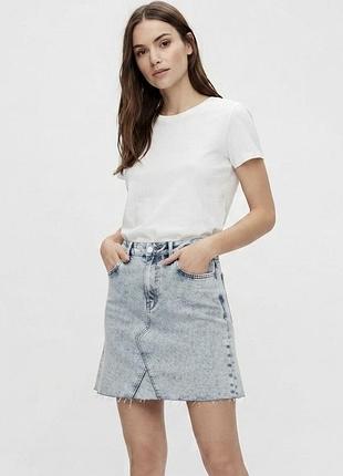 Жіноча джинсова міні спідниця denimco , розмір 12