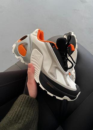 Adidas edge runner white/black/orange