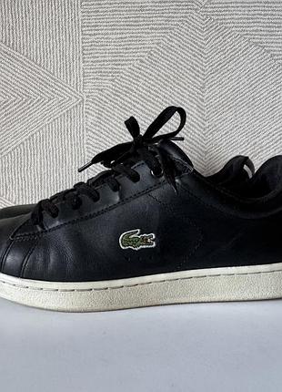 Чоловічі кеди lacoste розмір 40 натуральна шкіра