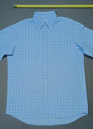 Воротник 41 см lacoste клетчатая тенниска size 41 пуговицы брендированные 
100% cotton