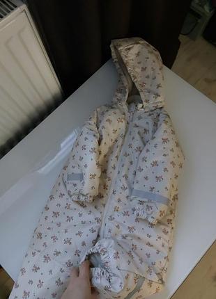 Костюм hm 98 размер зимняя куртка комбинезон