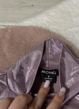 Блискучий лонг від monki 3