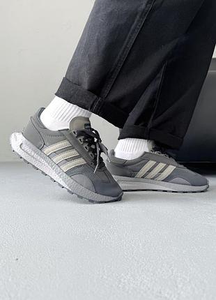 Adidas retropy e5 grey/black 7