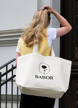 Фірмова велика сумка шопер babor