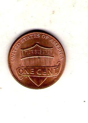 Сша 1 цент, 2015 год 98-сент цинк с медным покрытием, 2.5g, ø 19.05mm no219