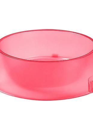 Миска для собак котов taotaopets 07a6601 пластиковая red 21 см