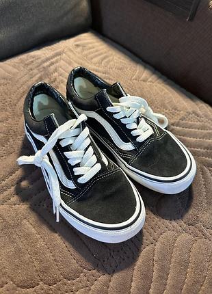 Кеди vans old school жіночі, чорні 36р