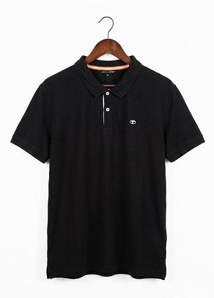 Поло tom tailor оригінал xl чорне polo