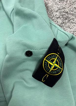 Зип-худи stone island ментол 7