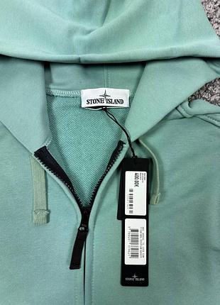 Зип-худи stone island ментол 4