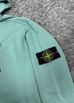 Зип-худи stone island ментол 9