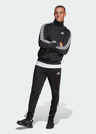 Чоловіча спортивні кофта/ олімпійка adidas m 3s tt ts, чорна xl