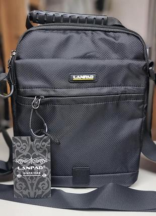 мужская сумка через плечо lanpad 23×18×8
