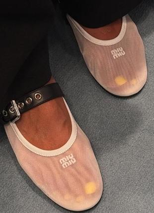 Балетки miu miu , 39 р   в наявності