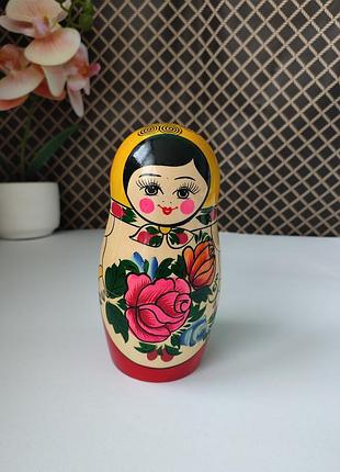 Винтажные деревянные матрешки, 7шт