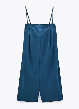 Літній жіночий ромпер на тонких бретелях zara