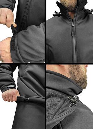 Куртка urban softshell grey 4