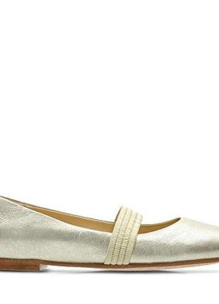 Новые балетки натуральная кожа clarks 42