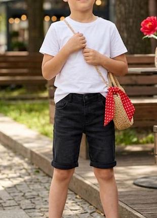Шорты на мальчика stretch skinny denim co 8-9 лет